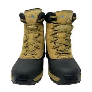 THE NORTH FACE Mens Chilkat III Boots Size 13 British Khaki Tan The North Face Chilkat 3 Heat Seeker 200gr Waterproof Winter  main image 3